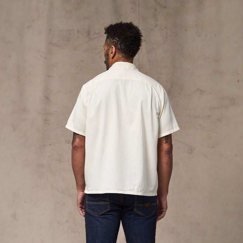 Short sleeve 4.5-oz. twill shirt by Filson | Ivory (White)