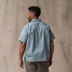 Short sleeve 4.5-oz. twill shirt by Filson | Lead (Blue)