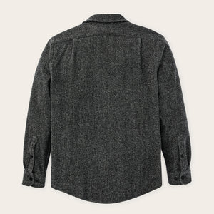 8-oz. wool guide shirt by Filson | Charcoal twill (Gray)