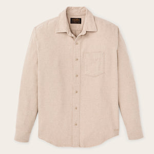 Rustic flannel shirt by Filson | Dark natural heather (Beige)