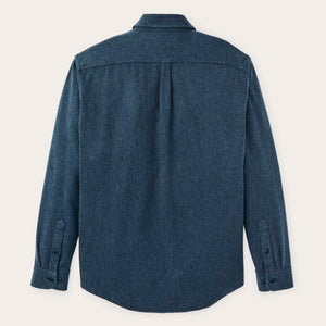 Rustic flannel shirt by Filson | Blue heather (Blue)