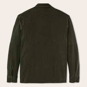Field knit pullover shirt by Filson | Dark timber (Green)