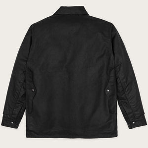 Veste cruiser en tissu tin cloth doublé par Filson | Black (Black)