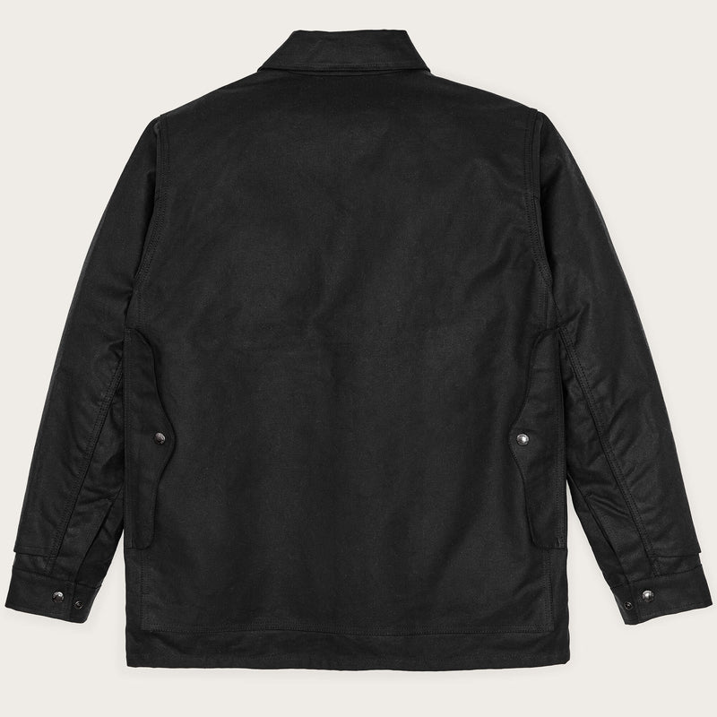 Veste cruiser en tissu tin cloth doublé par Filson | Black (Black)