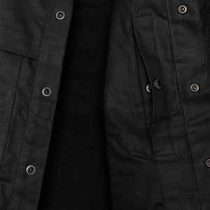 Veste cruiser en tissu tin cloth doublé par Filson | Black (Black)
