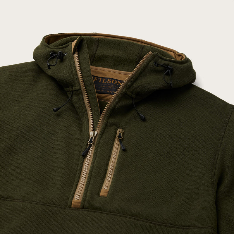 Ridgeway fleece pullover by Filson | Dark forest (Green)