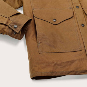 Tin cloth cruiser jacket by Filson | Dark tan (Beige)