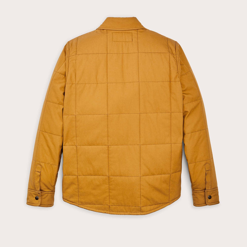 Cover cloth quilted jac-shirt by Filson | Yellow ochre (Yellow)