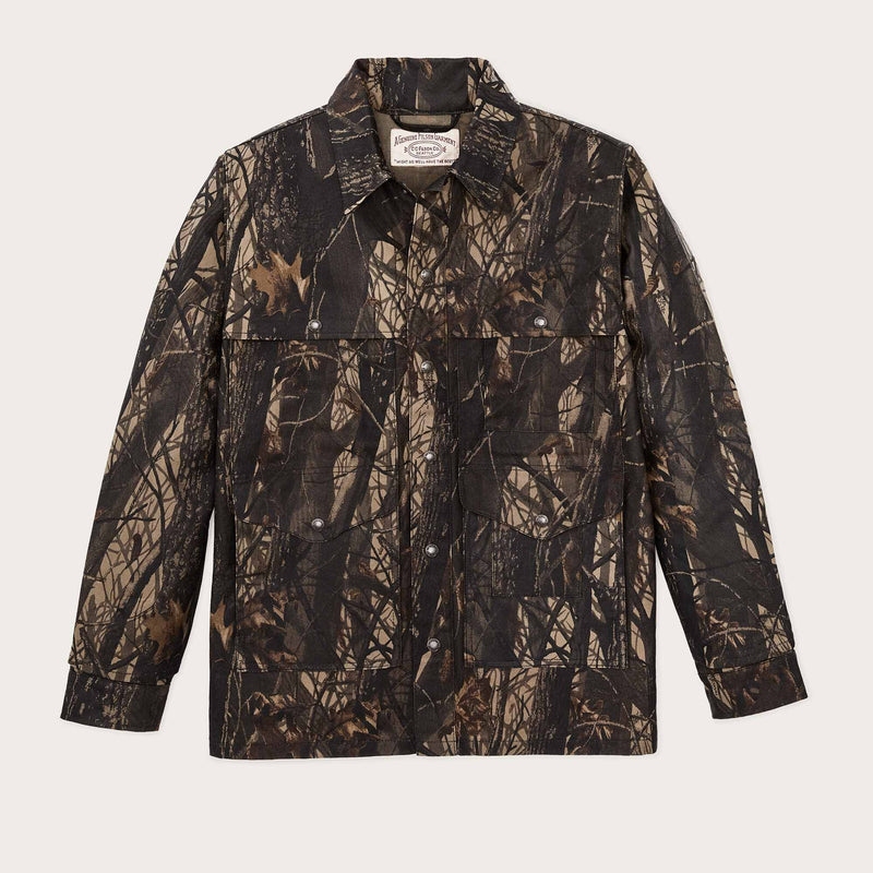 Tin cloth cruiser jacket by Filson | Realtree hardwoods c (Brown)