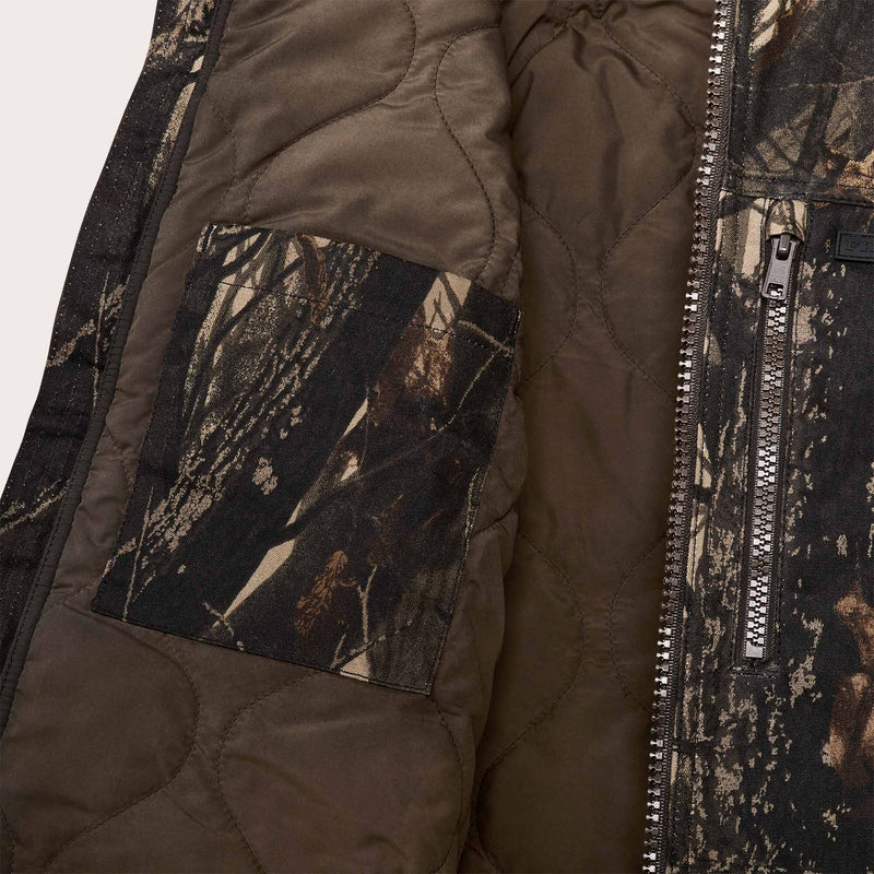 Tin cloth primaloft® jacket by Filson | Realtree hardwoods c (Brown)