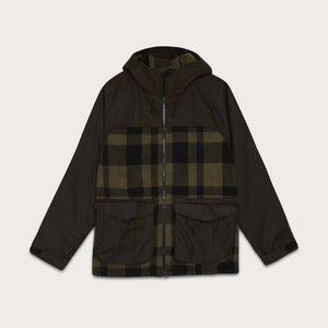 Mackinaw wool hunting jacket by Filson | Otter green - black (Green)