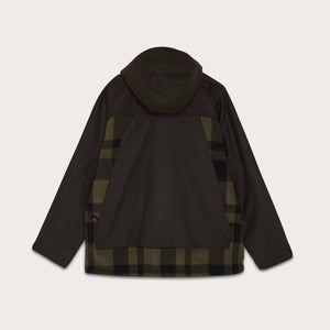 Mackinaw wool hunting jacket by Filson | Otter green - black (Green)