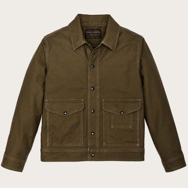 Jungle cloth work jacket by Filson | Dark olive (Green)