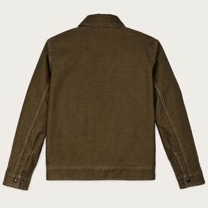 Jungle cloth work jacket by Filson | Dark olive (Green)