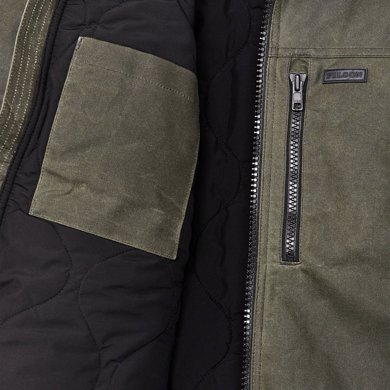 Tin cloth primaloft® jacket by Filson | Otter green (Green)