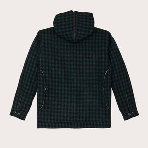 Mackinaw wool hooded cruiser jacket by Filson | Dark timber b (Green)