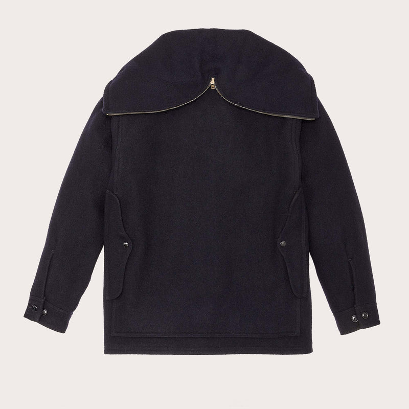 Mackinaw wool hooded cruiser jacket by Filson | Dark navy (Blue)