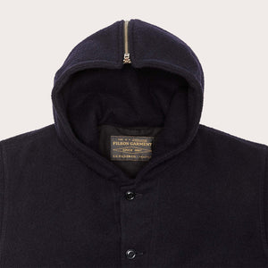 Mackinaw wool hooded cruiser jacket by Filson | Dark navy (Blue)