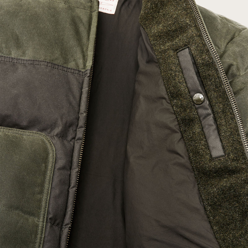 Down bomber jacket by Filson | Otter green (Green)