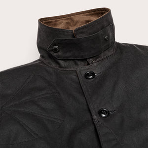 Tin cloth hunting jacket by Filson | Cinder (Gray)