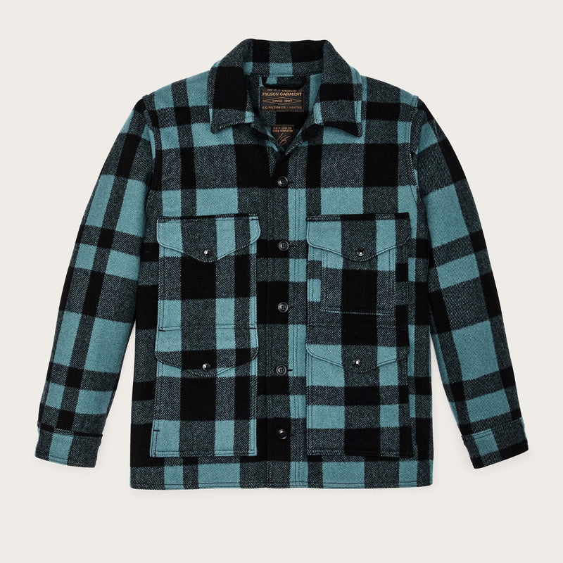 Chris stapleton signature mackinaw cruiser by Filson | Faded blue / black h (Blue)