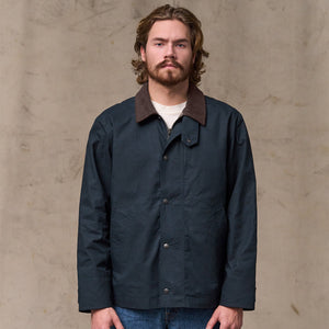 Dry wax short field jacket by Filson | Navy (Blue)