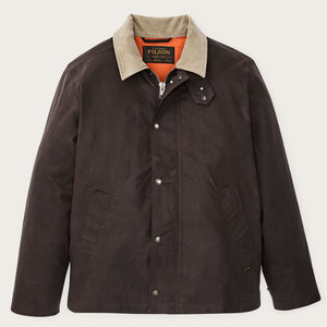 Dry wax short field jacket by Filson | Dark brown (Brown)