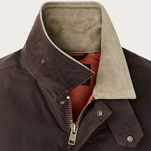 Dry wax short field jacket by Filson | Dark brown (Brown)
