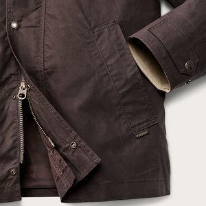 Dry wax short field jacket by Filson | Dark brown (Brown)