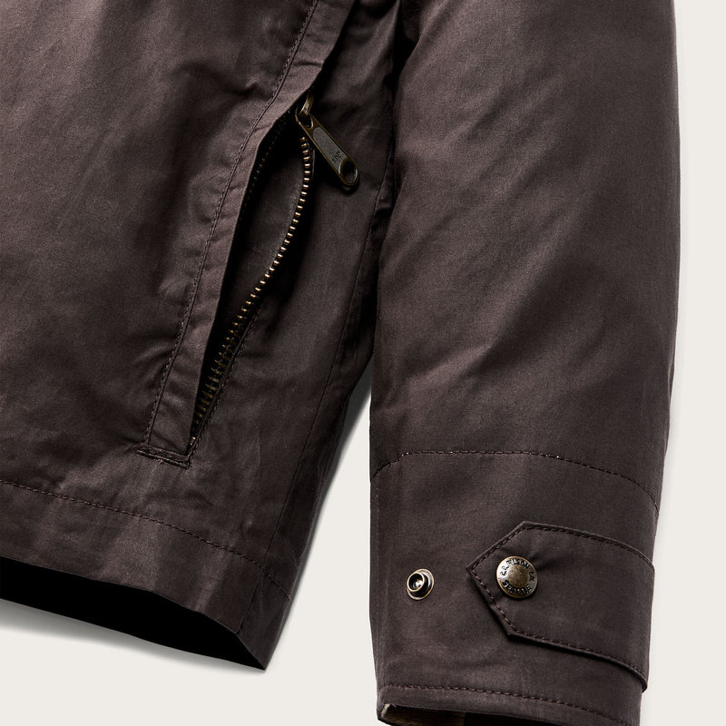 Dry wax short field jacket by Filson | Dark brown (Brown)