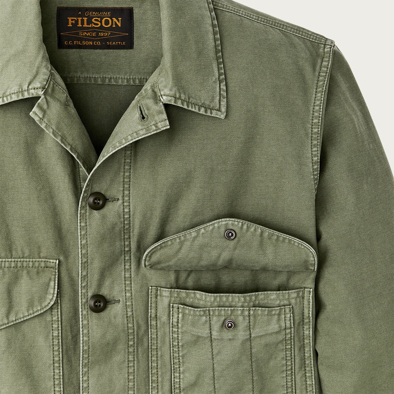 Field cruiser jacket by Filson | Washed fatigue green (Green)