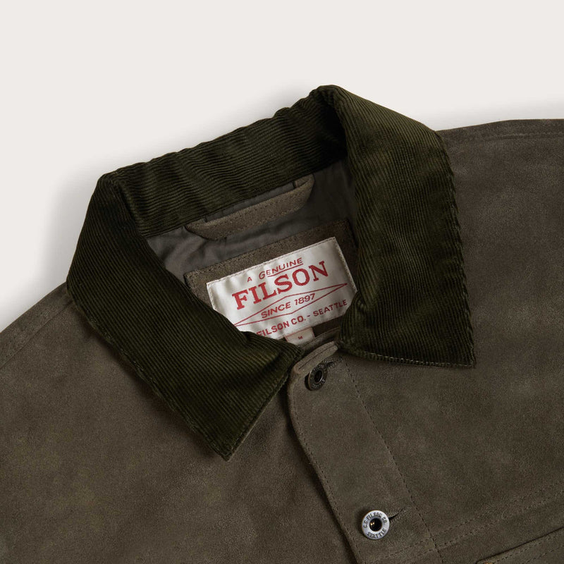 Suede short cruiser by Filson | Otter green (Green)