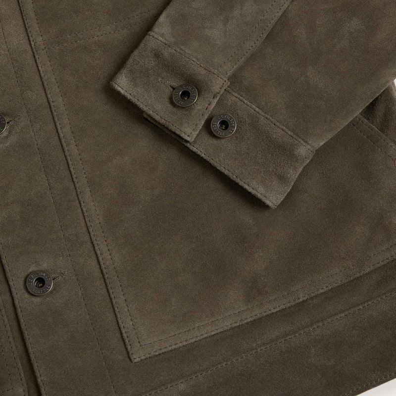 Suede short cruiser by Filson | Otter green (Green)