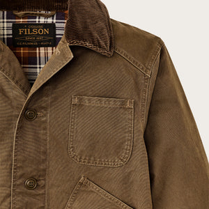 Veste outfitter en toile by Filson | Kangaroo (Brown)
