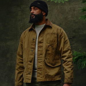 Veste outfitter en toile by Filson | Kangaroo (Brown)