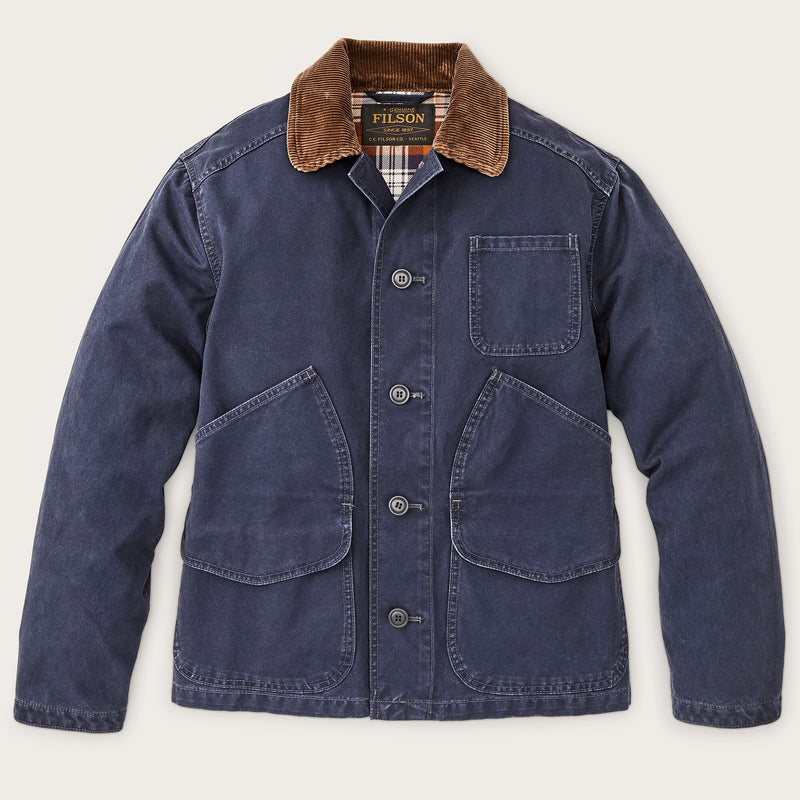 Canvas outfitter jacket by Filson | Blue mussel (Blue)