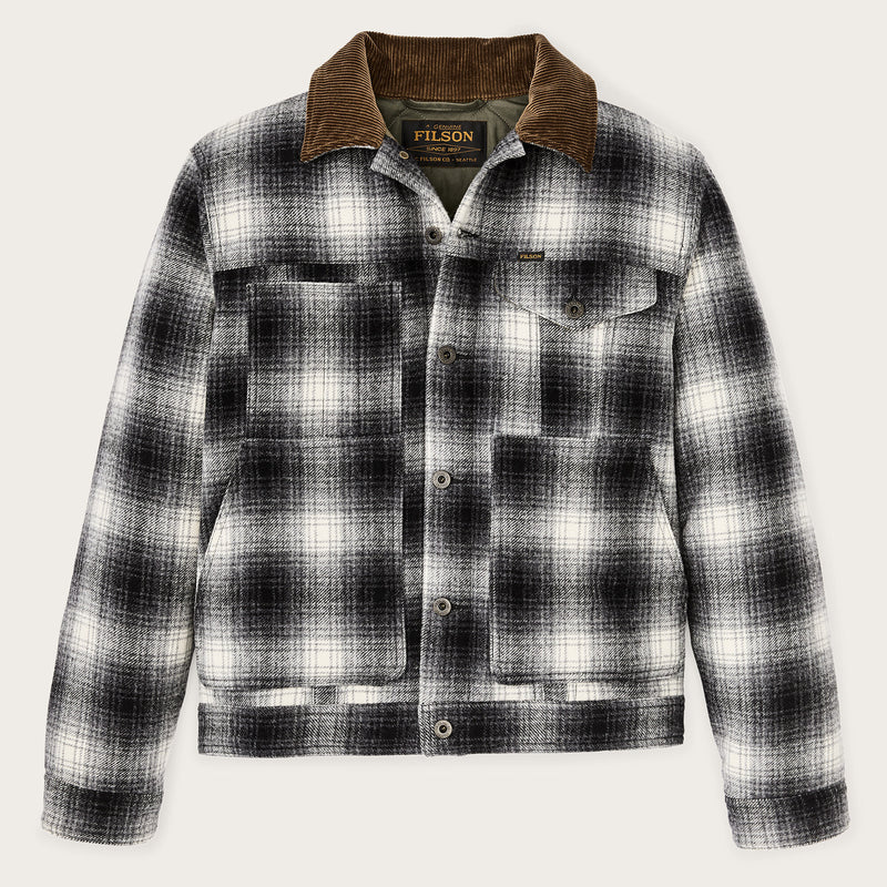 Spokane insulated short cruiser jacket by Filson | Charcoal ombre (Gray)