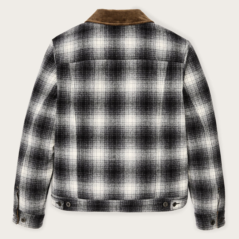 Spokane insulated short cruiser jacket by Filson | Charcoal ombre (Gray)