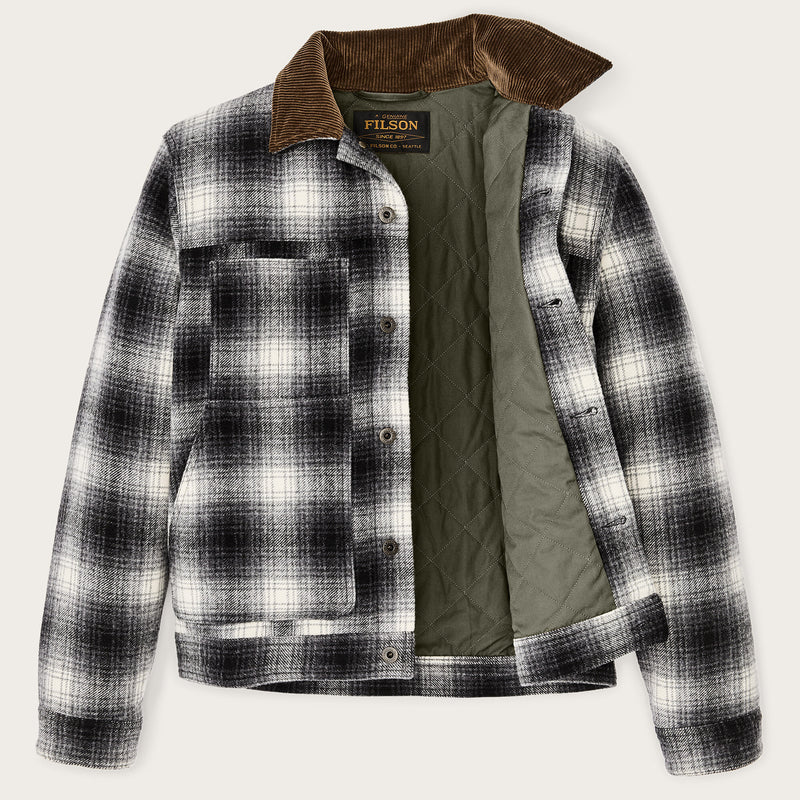 Spokane insulated short cruiser jacket by Filson | Charcoal ombre (Gray)