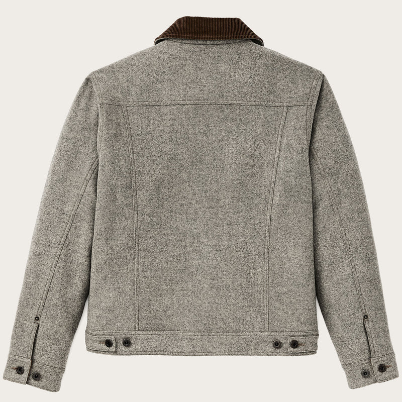 Spokane insulated short cruiser jacket by Filson | Vintage heather gray (Gray)