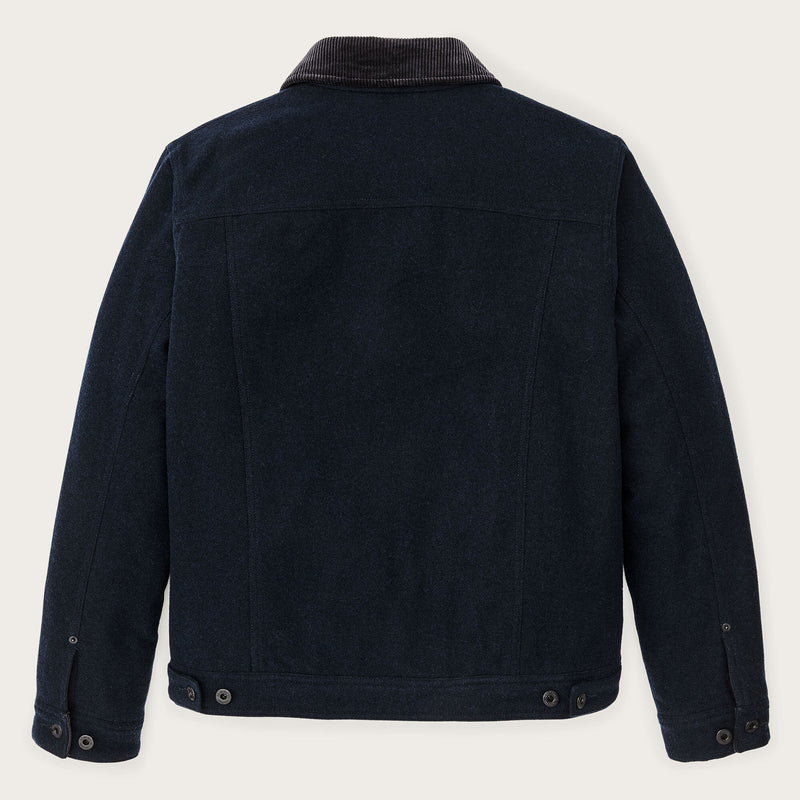 Spokane insulated short cruiser jacket by Filson | Navy (Blue)