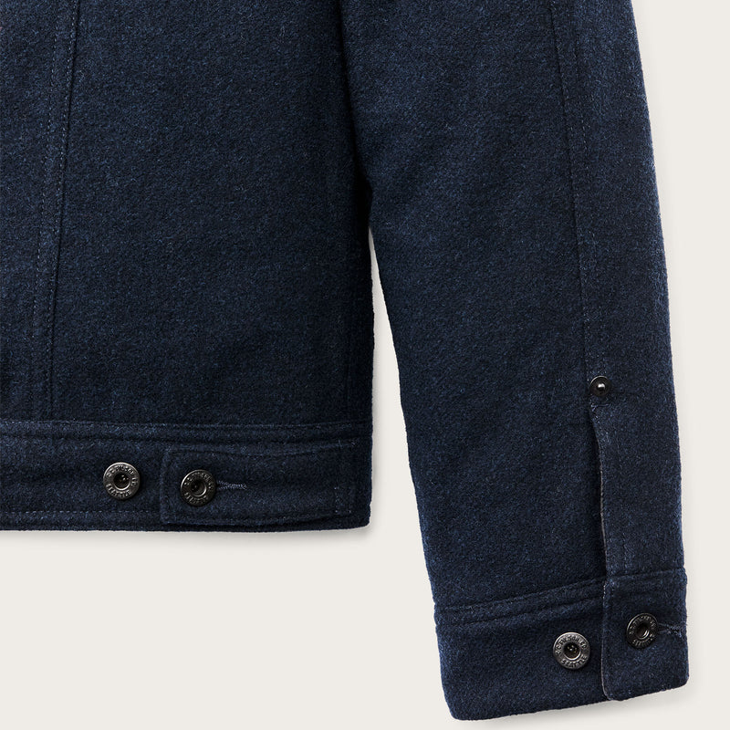 Spokane insulated short cruiser jacket by Filson | Navy (Blue)
