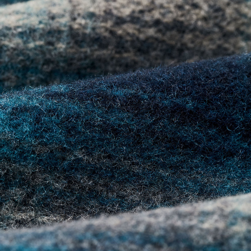 Mackinaw wool work jacket by Filson | Teal / gray ombre (Blue)