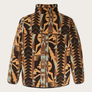 Veste réversible en polaire by Filson | Brown / night camp (Brown)
