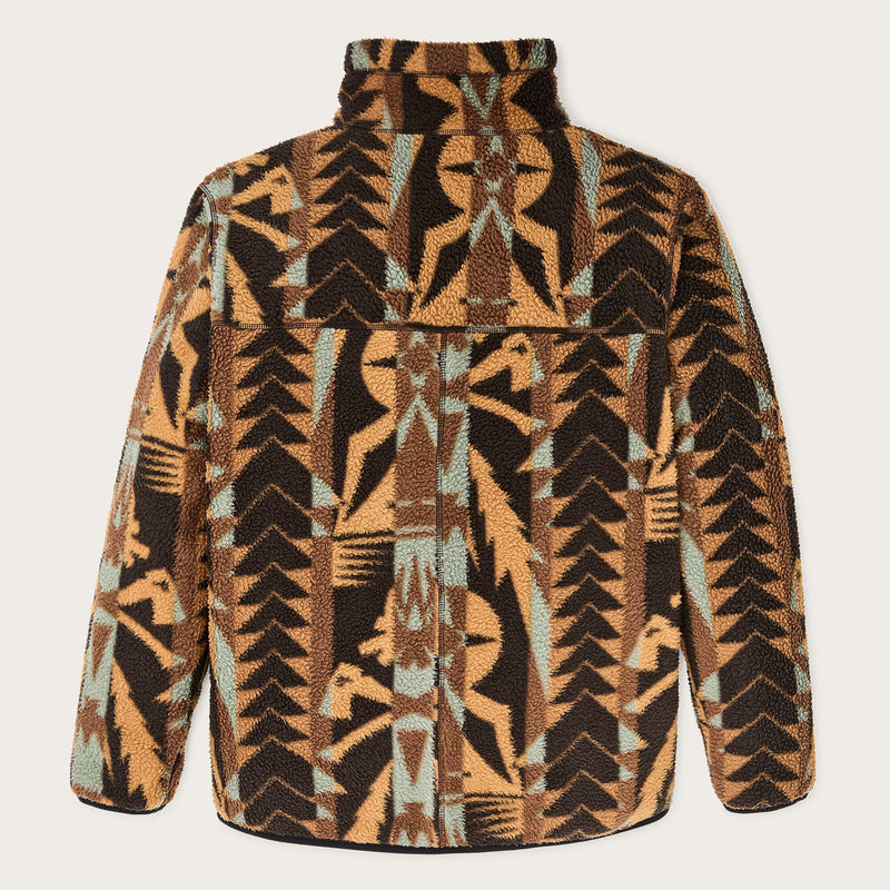 Veste réversible en polaire by Filson | Brown / night camp (Brown)
