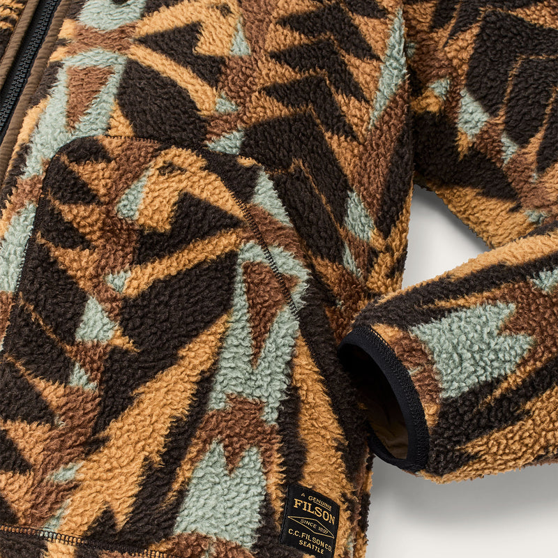 Veste réversible en polaire by Filson | Brown / night camp (Brown)