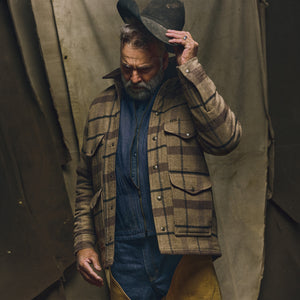 Spokane insulated cruiser by Filson | Brown heather plaid (Brown)