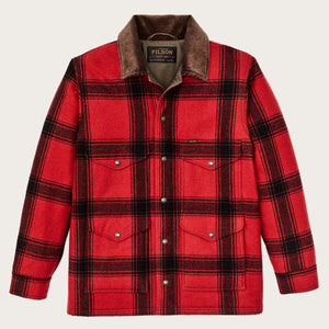 Veste cruiser spokane isolante par Filson | Red / black windowpa (Red)