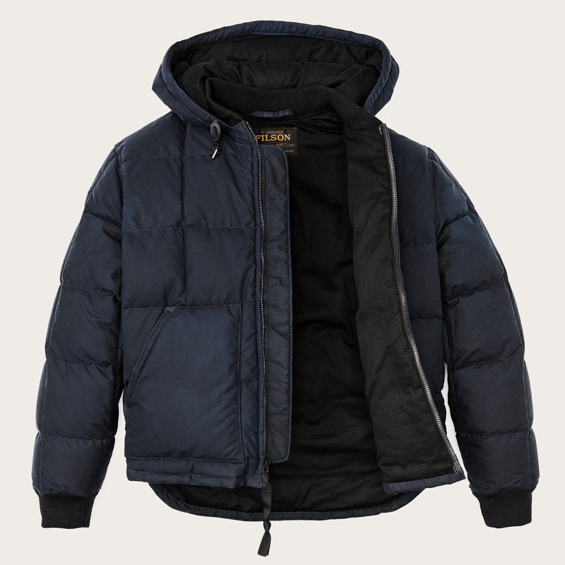 Waxed down jacket by Filson | Night sky (Blue)