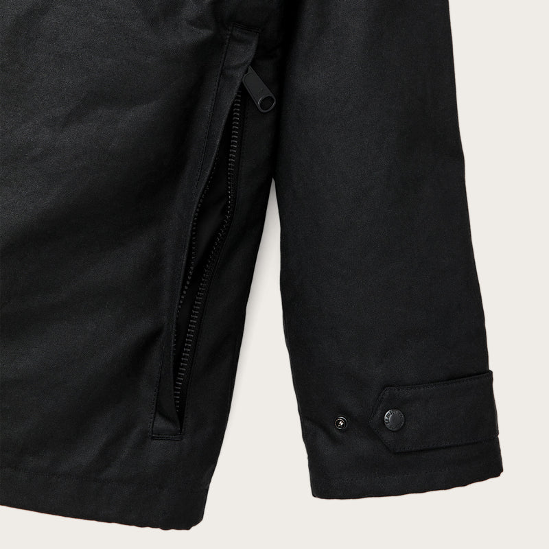 Tin cloth field jacket by Filson | Black (Black)